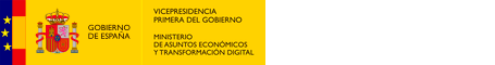 Gobierno de España. Ministerio de Asuntos Económicos y Transformación Digital; ir a inicio.